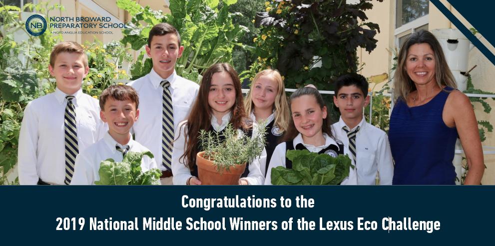 They Won! We are over the moon to announce that the 6th Grade team - <a href="/FoodMilesMatter/">Food Miles Matter 🌱</a> - is the NATIONAL MIDDLE SCHOOL WINNER of the Lexus Eco Challenge, winning the $30,000 national grand prize! Congratulations to the team and coach! <a href="/vhopekennedy/">Hope Kennedy 🌎</a> @earthday #GoEagles <a href="/LexusEco/">Lexus Eco Challenge</a>