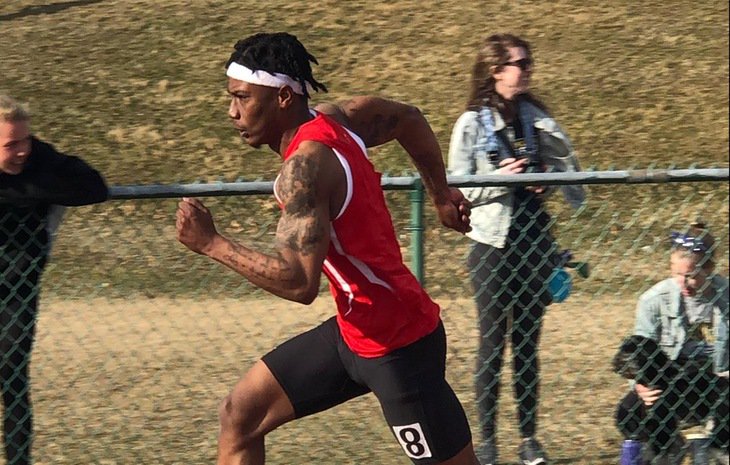 ENCAthletics's tweet photo. NEWS: @ENCXCTF's Travelis Mosley Repeats as @NECCathletics Men’s Track Athlete and Rookie of the Week | https://t.co/9xLXn3IrX7 https://t.co/ealUrWxyo3