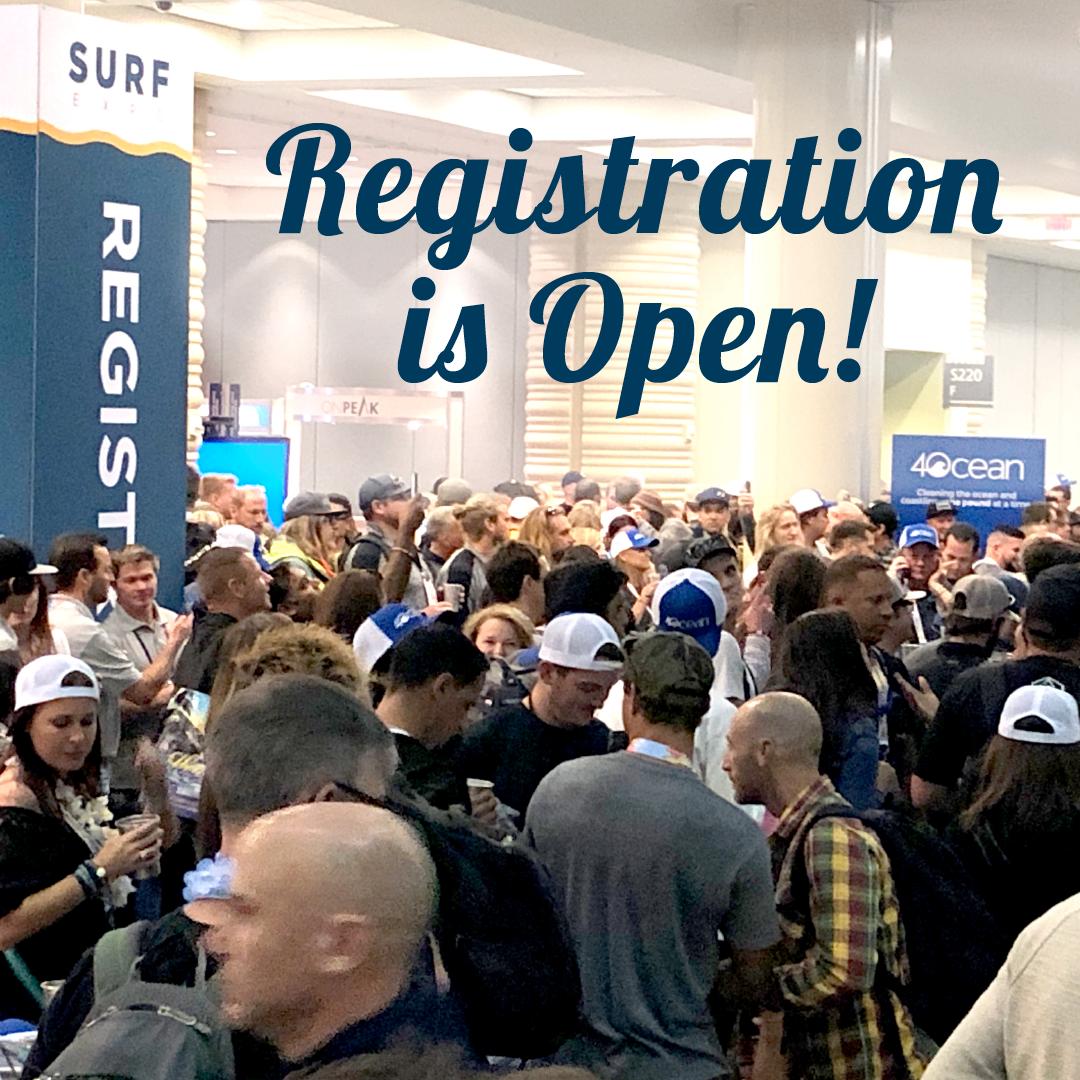 Registration is now open! Join us September 5-7 in Orlando, FL. for the biggest show in the watersports industry! To register as a buyer, go to: bit.ly/2O6wiHY #surfexpo