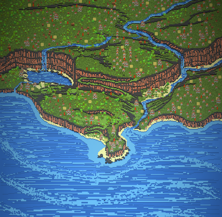 Mixamko's tweet photo. Another beautiful world created by FeFe in #worldbox

#pixelart #gamedev #indiedev #gaming https://t.co/zAbNt0wYff