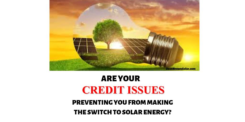 dbnetwok's tweet photo. Is your credit preventing you from switching to solar energy? We can help!! https://t.co/JH3fjfUctf #creditscore #creditrepair #SolarEnergy #DaveBrownSolar #credithelp #SolarPower #RenewableEnergy https://t.co/g1RUYSf5NF