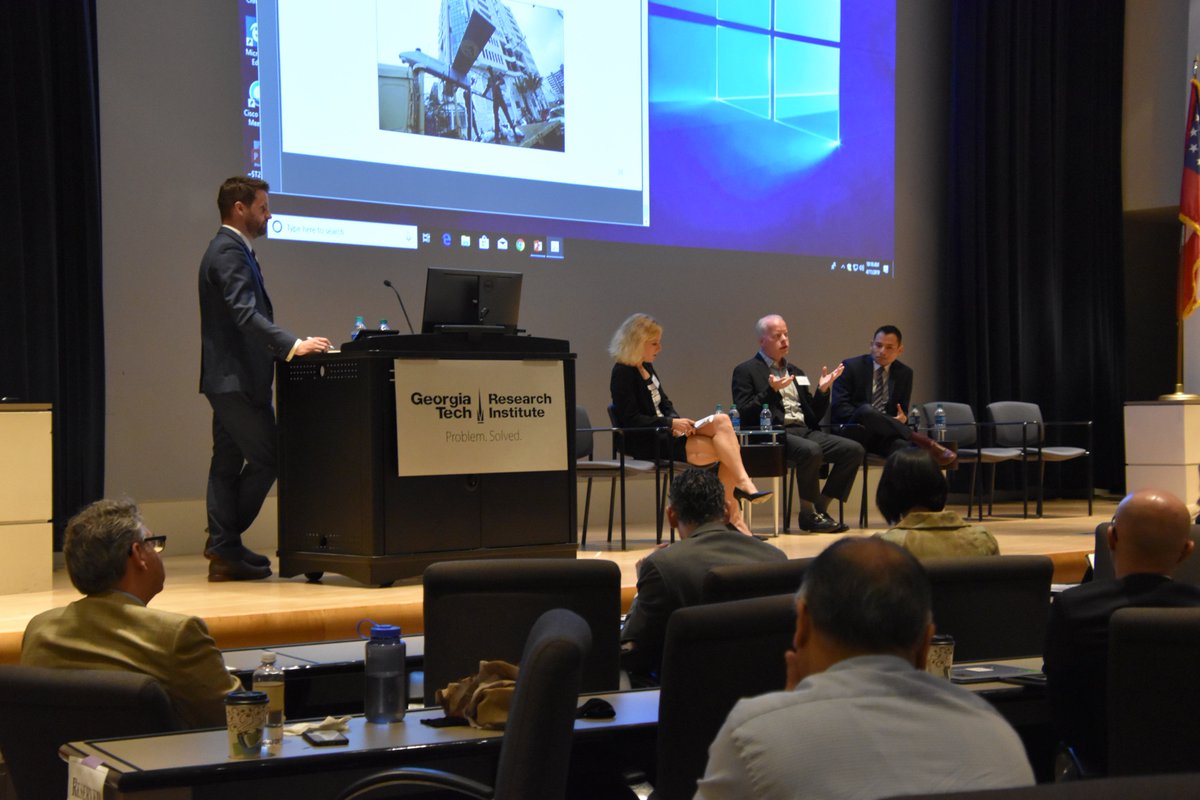NunnSchoolGT's tweet photo. @NunnSchoolGT Profs @JennaEJordan and @lprubin73 along with @GeorgiaStateU Prof @MiaMBloom and Sen. Research Associate @YVeilleuxLepage hosted a one-day #T2Conference on the implications of #EmergingTechnologies in #terrorism https://t.co/fmWXkMhYVJ