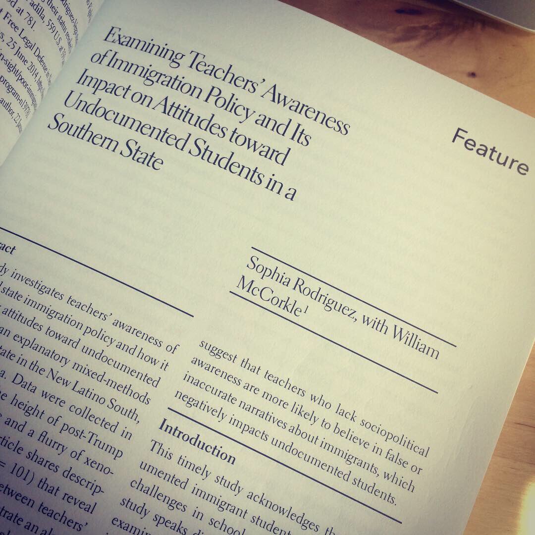 SoRoPhD's tweet photo. All the labor is made visible when hard copies arrive in the mail and still exciting to see In print! #writinglife #proflife @AnthQuarterly @HarvardHispanic #immigration #immigranted #migrationanded #undocumented #criticalscholarship #doitforthekids ππ»π€ https://t.co/zBW2vnUSy0