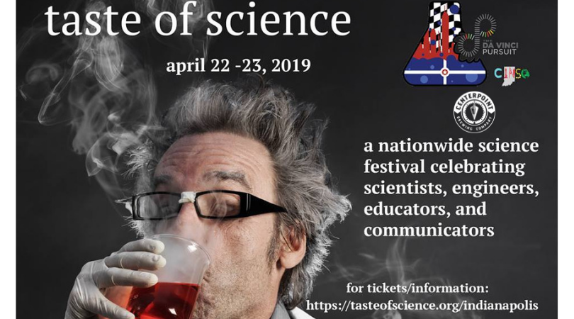 <a href="/CINSOIndy/">CINScienceOutreach</a> and <a href="/daVinciPursuit/">daVinciPursuit</a> are in the Tap Room this evening for our first session of Taste of Science! Join us for a discussion on alcohol and how it affects our bodies. Seems relevant, right?