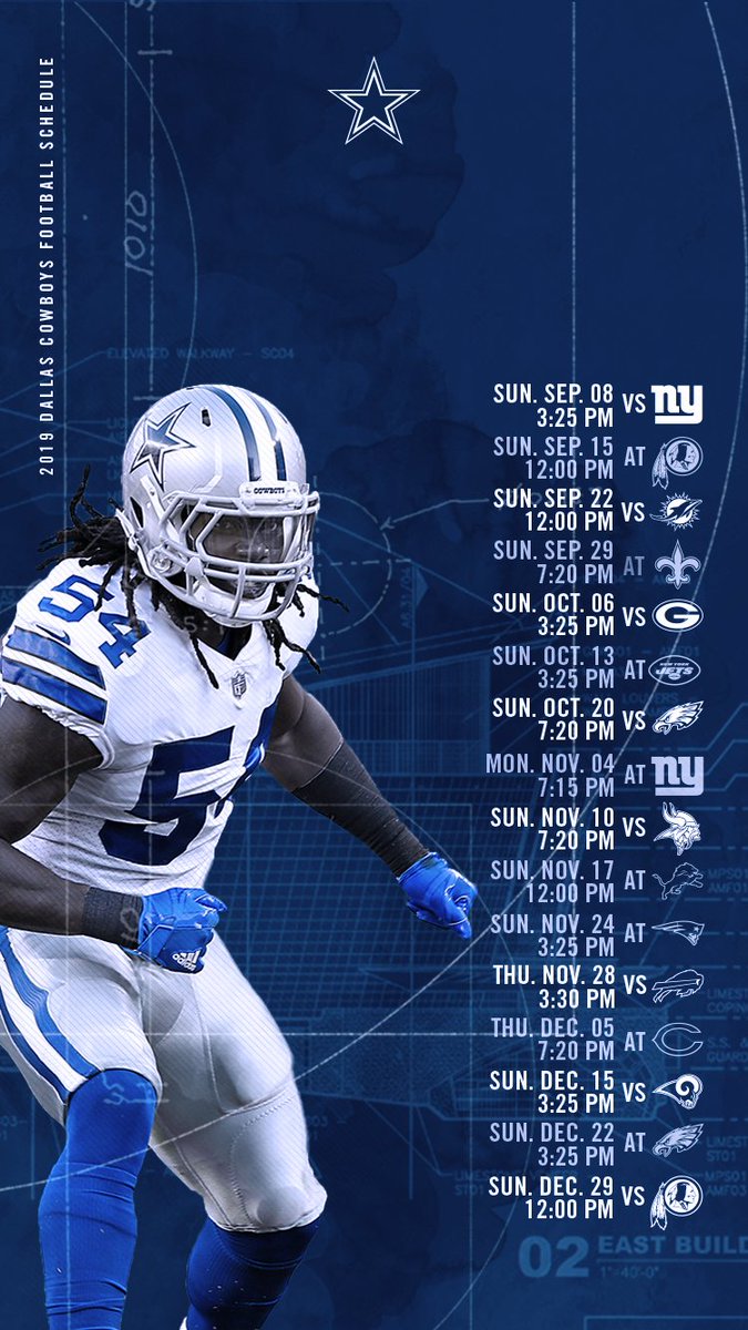 Dallas cowboys sales jersey schedule 2019