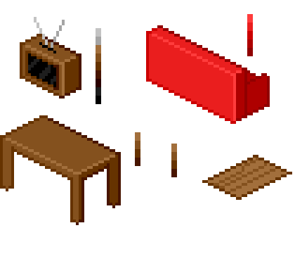 MakePixelArt's tweet photo. T.V room set- Everything you need to make a room!
Drawn with... https://t.co/cI5nqvRwdI https://t.co/RMhHppBK4M