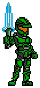 MakePixelArt's tweet photo. Master Chief
Drawn with Make Pixel Art. Try it now:... https://t.co/cI5nqvRwdI https://t.co/kJKynzzSx4