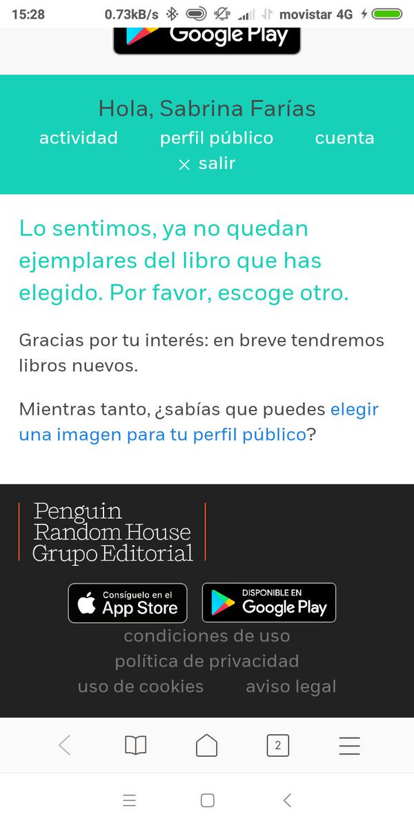 Jamás hay libros <a href="/megustaleer/">Me Gusta Leer</a>
Cc <a href="/AngeRomina/">Angie Figueroa</a>