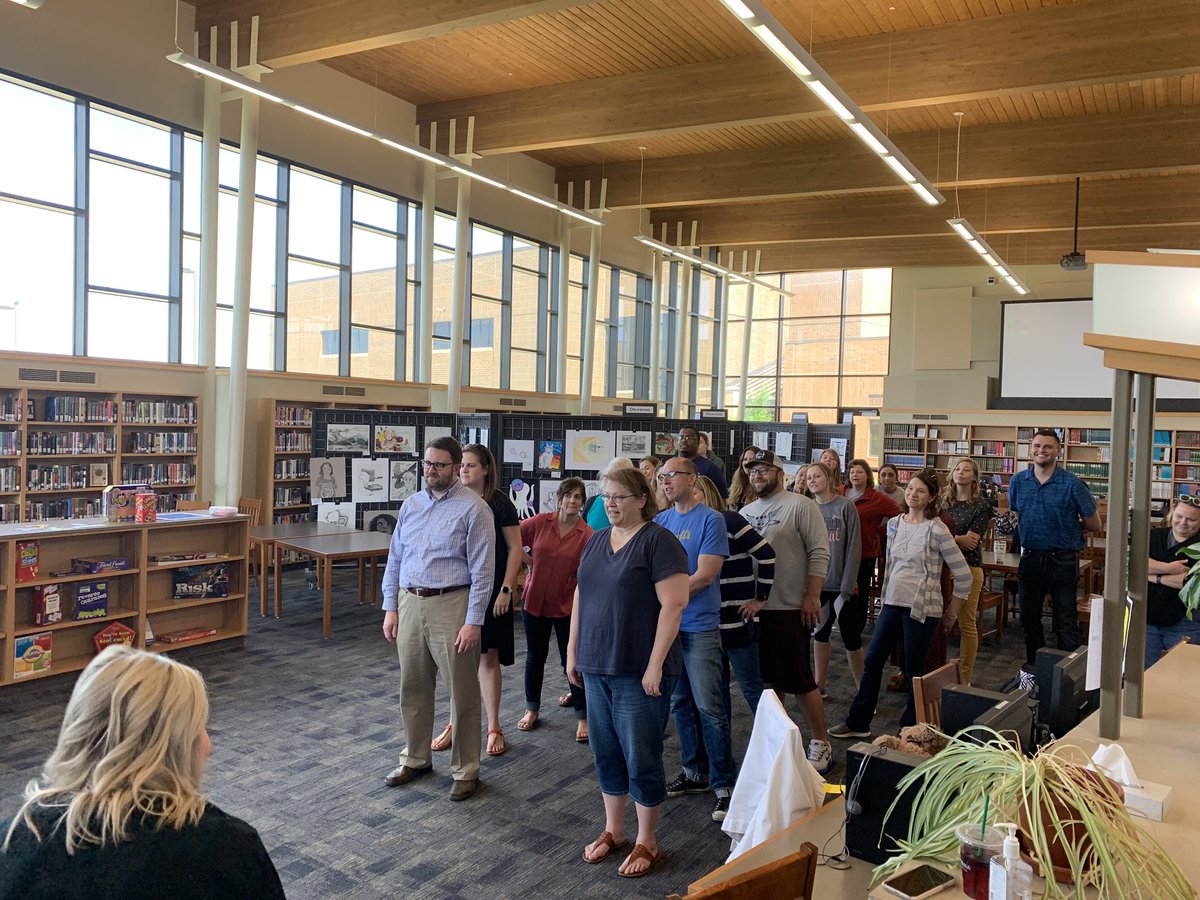 bcwhite's tweet photo. Learning through Improv!  #437PD https://t.co/zhxrWt0nsI