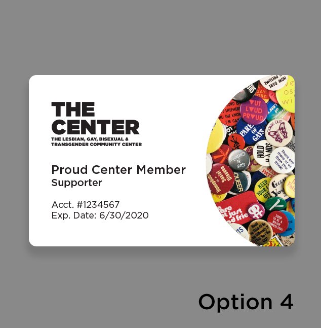 Buttons Center Membership Card
