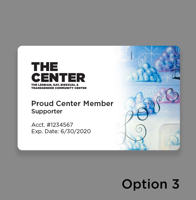 Love Center Membership Card