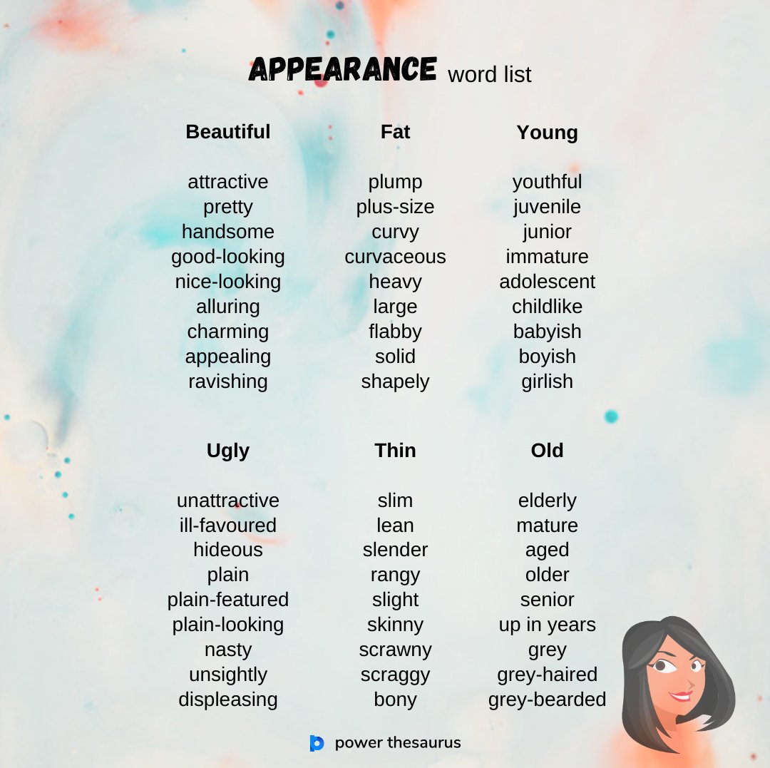 Power Thesaurus on X: Enrich your speech!🤓 There are many more synonyms  on  #BestSynonyms #Synonyms #PT_synonyms  #TopWords #Thesaurus #PowerThesaurus #PT #Appearance #Beautiful #Young  #WordList #BeTheExpertVocab #Vocabulary