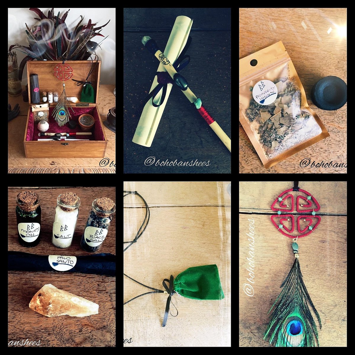 BasedOneX_Fi's tweet photo. Evening all 💮 We have beautiful crafted #witchy wares, #amulets #charms #spellkits #talismans, #oils, #incense #magicherbs galore over at our etsy shop, or dm for bespoke https://t.co/2DG1VZ2jJb #creativebizhour #handmadehour #Craftbuzz #craftbizparty #ukcraftershour #shopindie https://t.co/CwW02QOudC