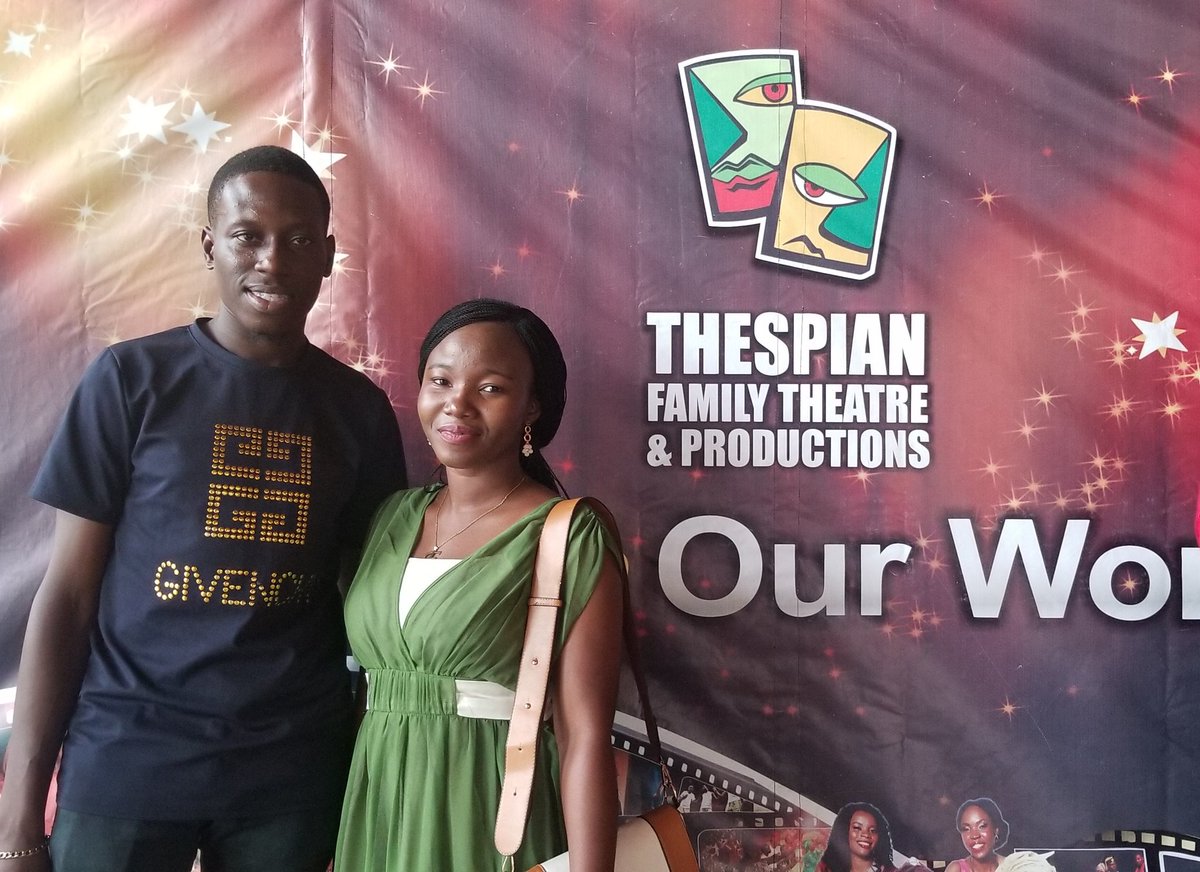 ThespianFamily's tweet photo. We took our free ticket winners #engr__yemi and @YEMI4REAL on a trip to the past, present and future 🔮 with #ITANTheStory. Final show starts by 7pm today. https://t.co/id7LKqGU7y