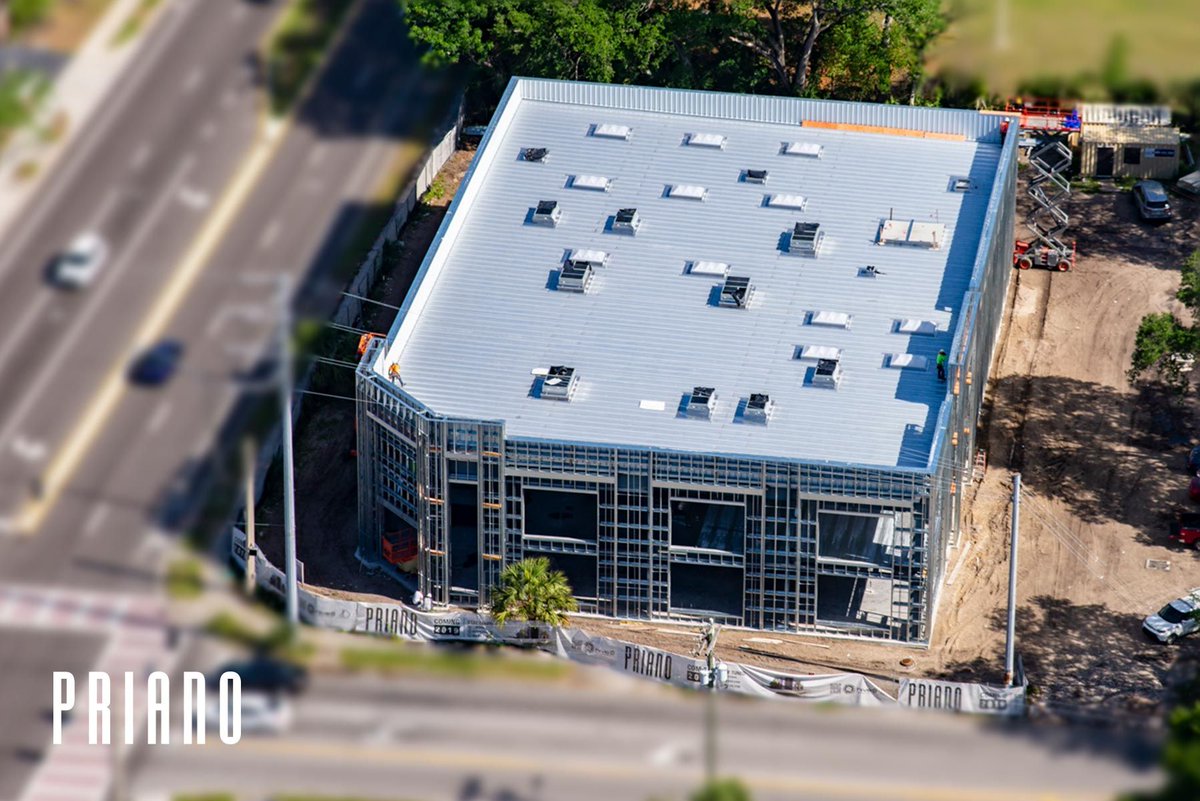 _priano_'s tweet photo. Look at this week's #constructionupdate on the #Priano building. In just a few months, this will be #TampaBay resource to personalize your space! https://t.co/FyrqfQWFTj