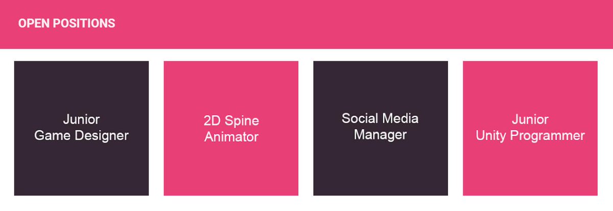 Also, we're hiring!😊
platonicgames.com/jobs.html

We're looking for:
- Junior Game Designer
- 2D Spine Animator
- Social Media Manager
- Junior Unity Programmer