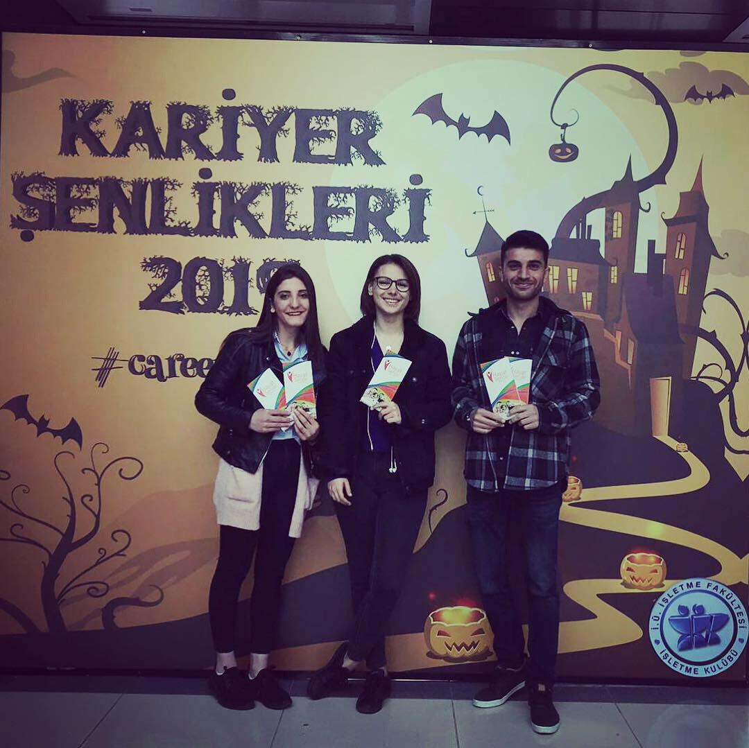 İstanbul Üniversitesi Girişimcilik Kulübü tarafından düzenlenen Kariyer Şenliklerindeydik. 🎈 #hayatsende #istanbulüniversitesi #girişimcilikkulübü