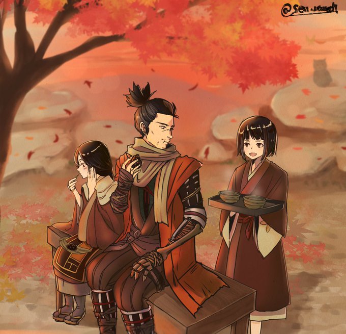 トロコン記念。SEKIRO最高に面白いからみんなやろう
茶屋DLC待っておりまする
#SekiroFanArt 