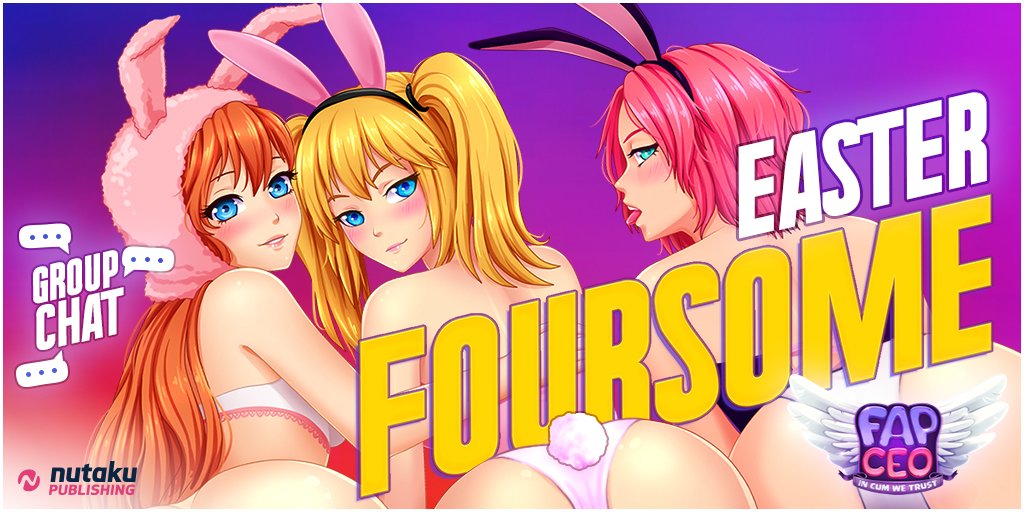 Group Sex Hentai - Hentai porn gamers have you seen the Easter FOURSOME update ...