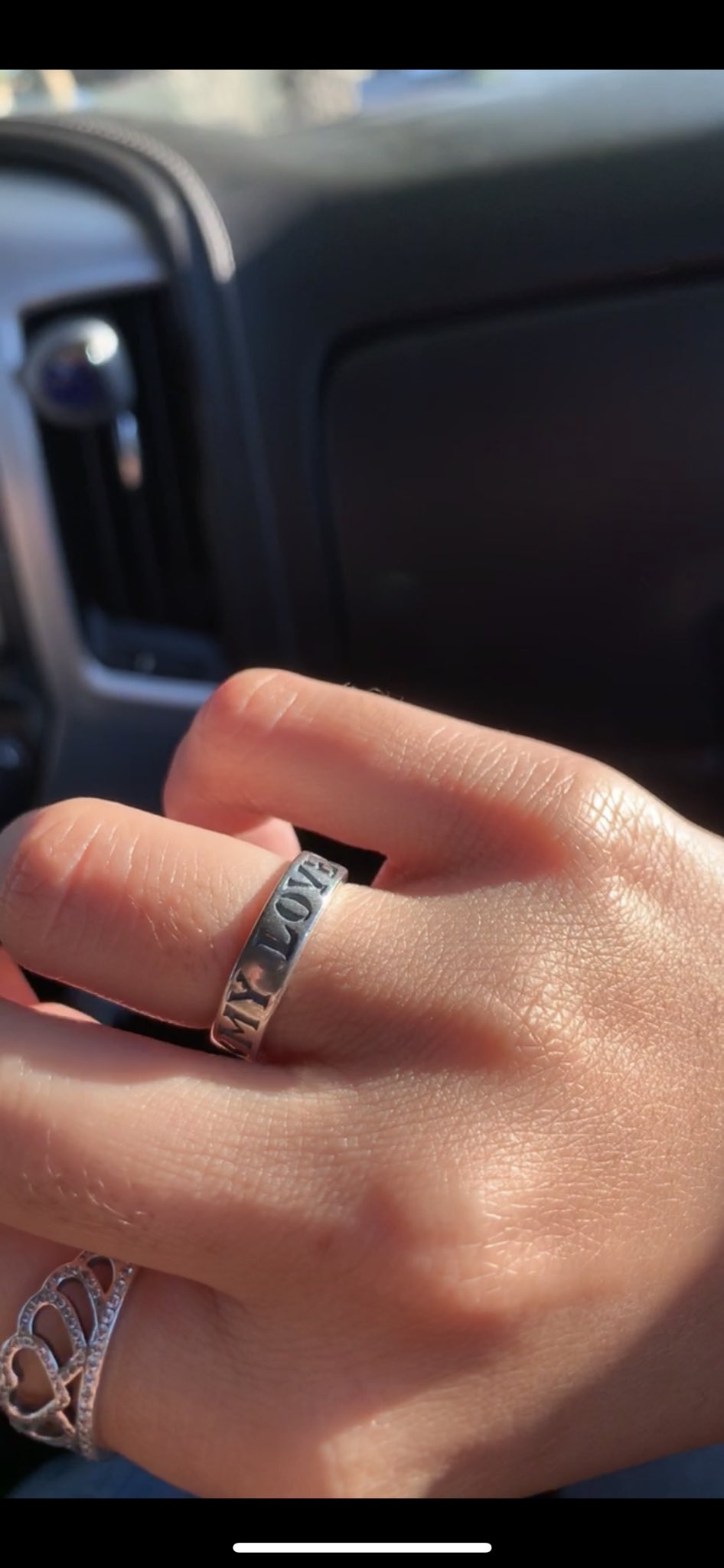 Emily Aguirre on X My boo surprised me with the My Love ring from James Avery I m in love with it also with him 3 dontmindmynails https t 0Ygi8p4OJO X