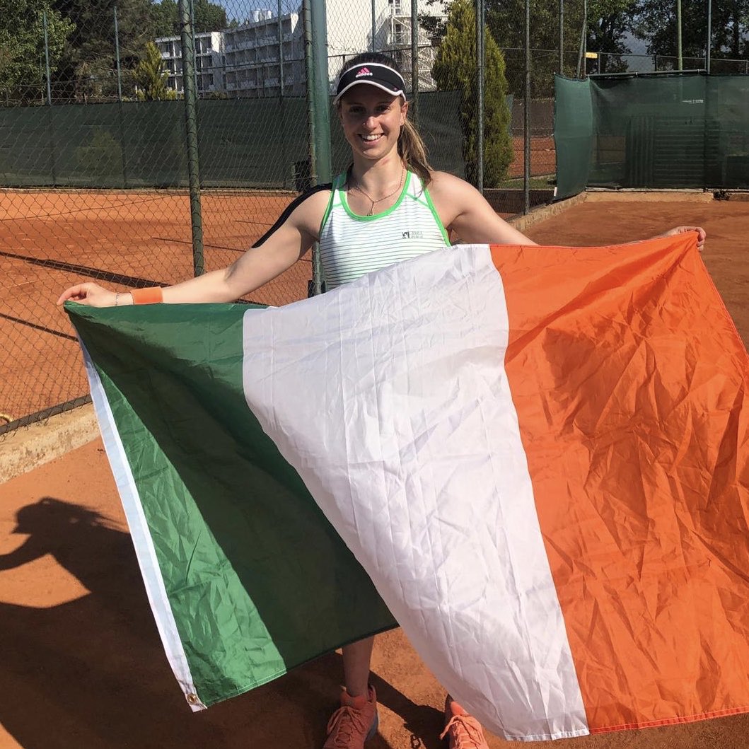 CanesWTennis's tweet photo. Proud of 🙌🎾 alum @sinylohan for representing her home country in the Fed Cup and helping 🇮🇪 to a third-place finish! https://t.co/nBseG3OJln