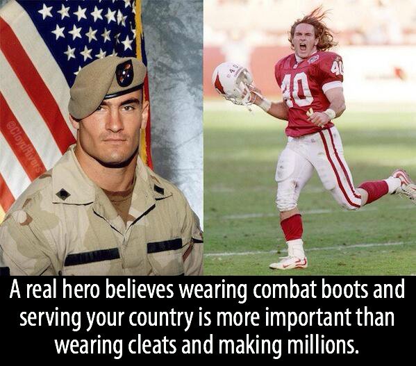 CloydRivers's tweet image. 15 years ago today, the world lost a true hero. RIP Pat Tilman. Merica.