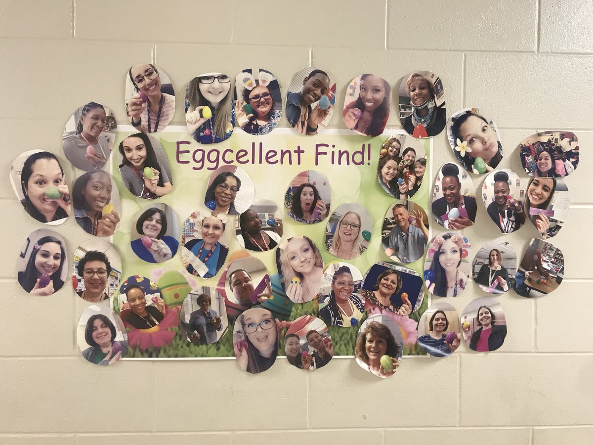 theotooles's tweet photo. Week 2 of our egg hunt @Cherrydale_Elem! #everyeggcounts #eggcellentfind #loveSCschools #teachSC #CherrydaleTales https://t.co/X42qrF49Tf