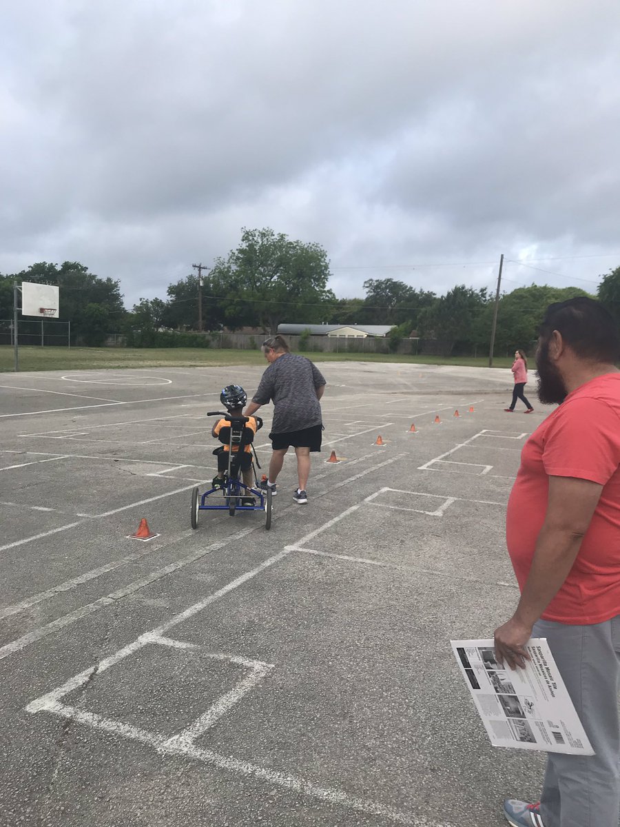 We have the best Coach in Texas.   Thank you Coach Harris for all that you do and thank you for all the help during bike rodeo and to the Northside APE staff. #RootEdColoniesNorth #ThisisNorthside @NISD @NISDCNE @NISDSpecialEd @NISD