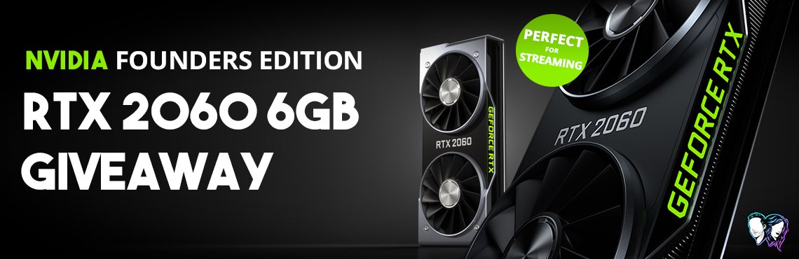 QueenieandBlue's tweet photo. 🚨 GIVEAWAY 🚨

We're giving away a @Nvidia RTX 2060 6GB Founders Edition GPU! 

👉  Follow @BlueandQueenie 
👉  Follow @QueenieandBlue 
👉  RT This Tweet 
👉  More entries https://t.co/lmdbPIZj84

Big thanks @NVIDIAGeForceUK for sponsoring our channel with this HUGE #giveaway! https://t.co/siwui2M3Ha