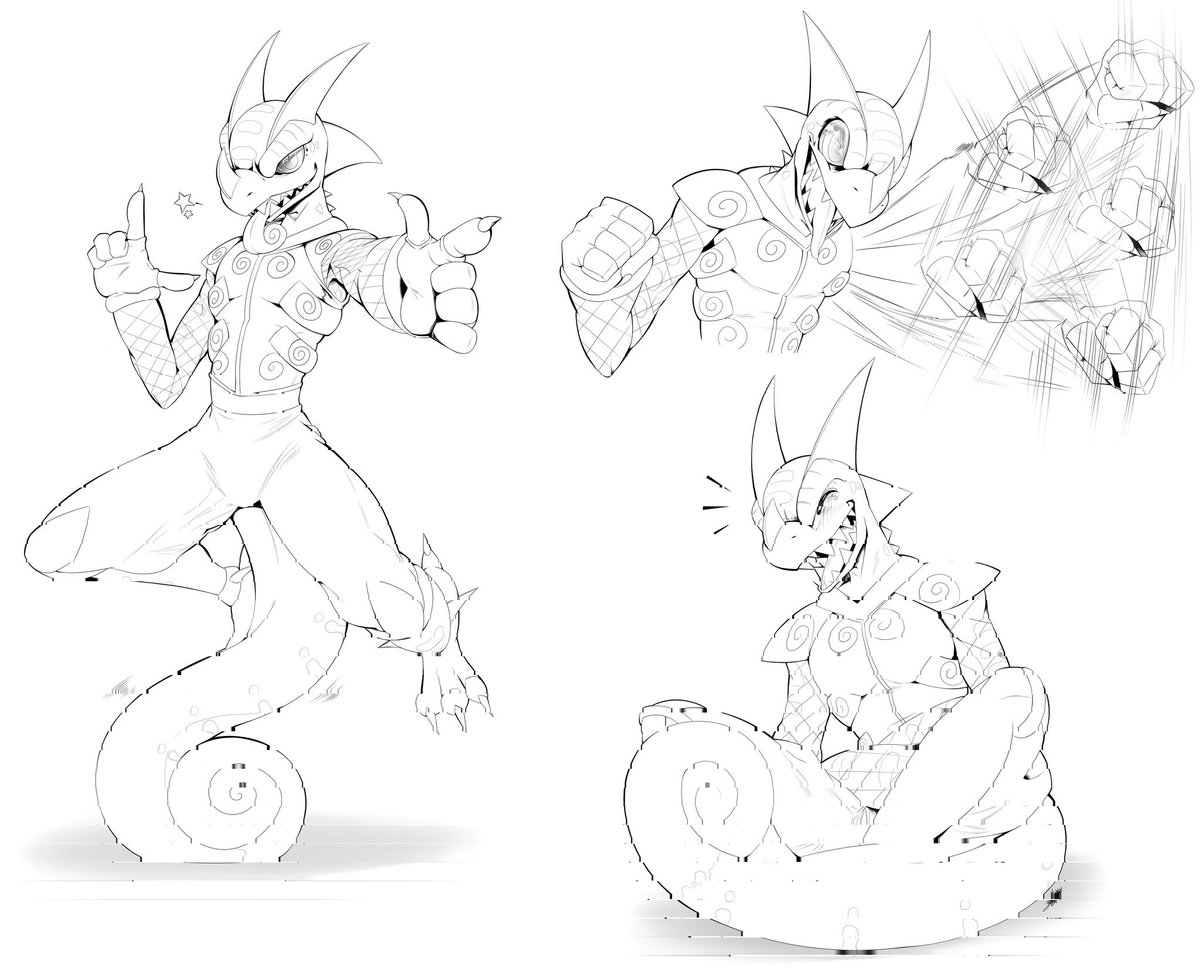 DangerousScales's tweet image. "Most people die before they see me. Call it a kind little blessing from fate that you lived this long! Gehehack!"

🦎-8+ Years of Experience
🦎-Fight and Story-Focused
🦎-Potential 18+ Themes
🦎-Detailed And Literate
🦎-Created Through Artist Collaberation

🔁 &amp;amp; ❤ Appreciated!