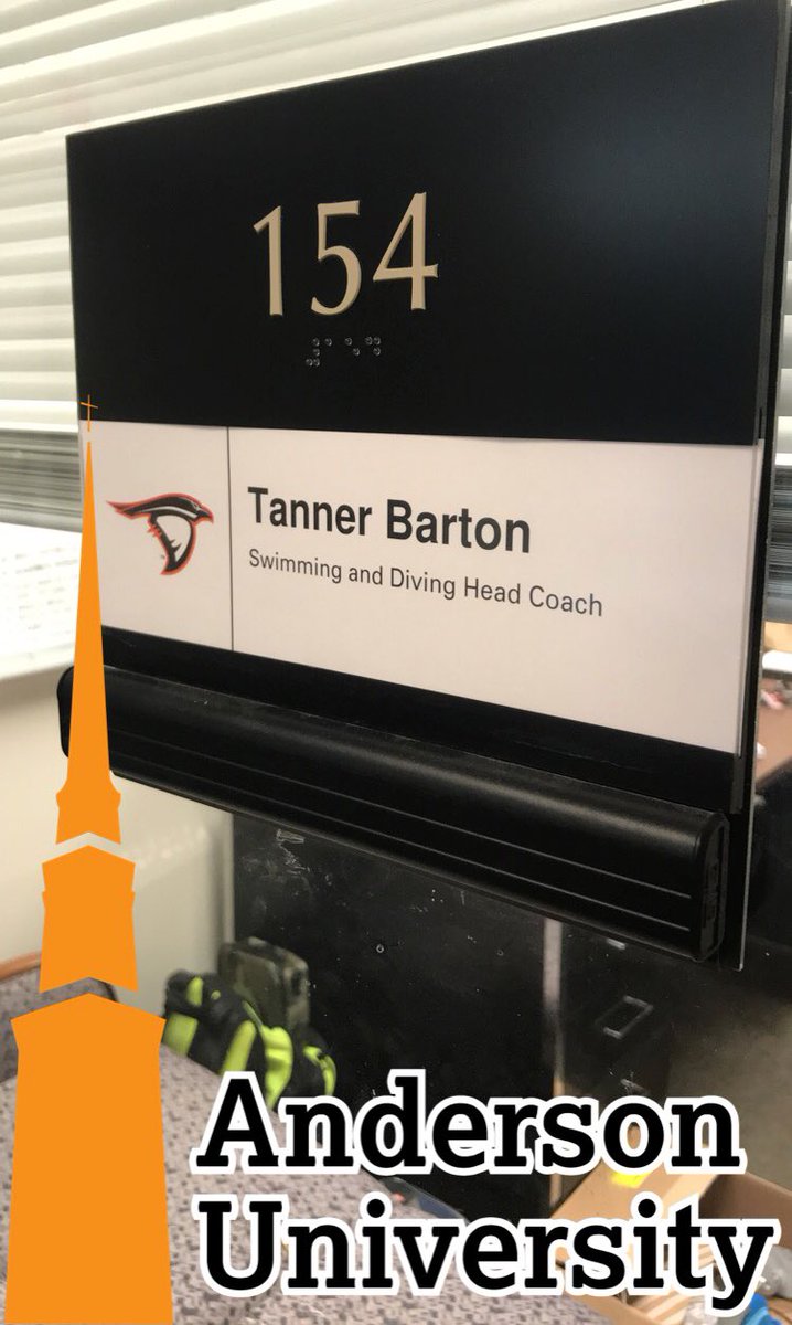 Tan_Man_Barton's tweet image. It’s the start of a new chapter! So blessed to be leading the programs here at @AndersonU. Can’t wait to help our swimmers and divers! 🏊‍♀️🏊🏻‍♂️ #SoarRavensSoar @AthleticsAU