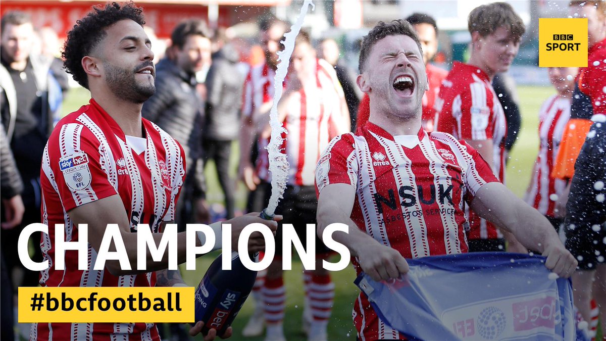 FT Lincoln City 0-0 Tranmere Rovers

The Imps aren't just going up to League One, they're going up as champions! 👏👏👏  
👉 bbc.in/2XhWxic #bbcefl