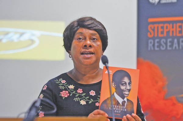 TheVoiceNews's tweet photo. Today marks the first ever Stephen Lawrence day, his mother, Baroness Doreen Lawrence talks to The Voice about the impact she hopes it will have https://t.co/XmXVz3wnne #StephenLawrenceDay #StephenLawrence https://t.co/J4oX3yc2eK
