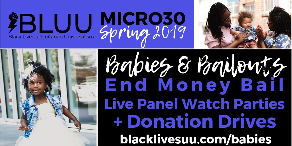 SidewithLove's tweet photo. We #SideWithLove and will focus our week on .@BlackLivesUU commitment to #EndMoneyBail and to skill us all up on the money bail system.  We invite you to join BLUU and join the live panel watch party and donation drive on Sunday, April 28th at 7pm EST.  Stay tuned#FreeBlackMamas https://t.co/OoVl6teKUD