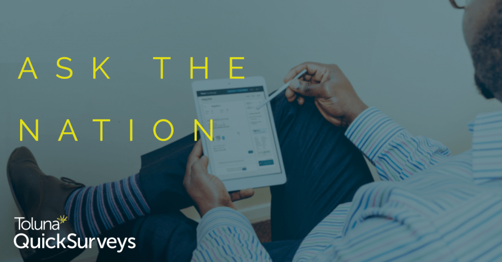 Ask the Nation takes your panelist information, and based on census data, calculates the demographic profile of gender, age and region of the national population. Here's how to use this within QuickSurveys: 
quicksurveys.blog/using-ask-the-…