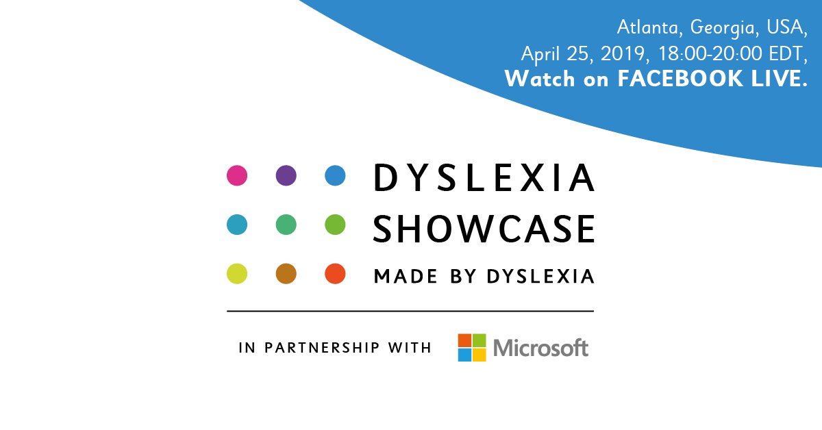 MadeByDyslexia's tweet image. #3moredays until our #DyslexiaShowcase in Atlanta! Make sure you tune into our #livestream to hear from amazing #dyslexia experts teachers. bit.ly/2Itq1X0