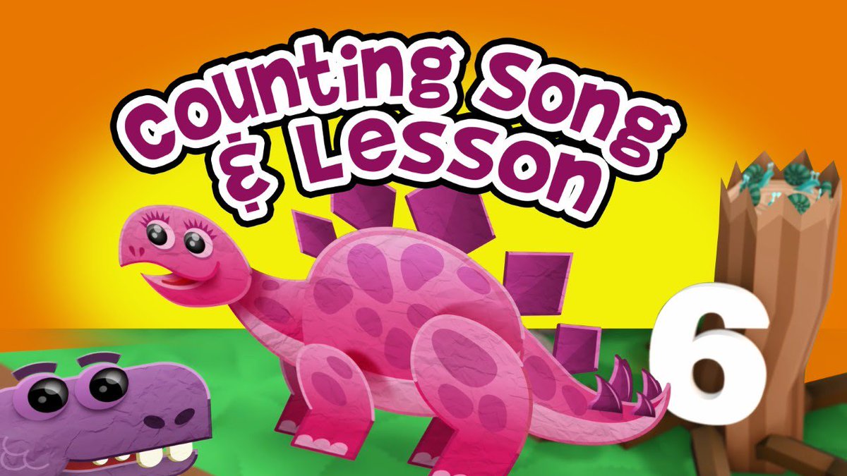 FunStation4Kids's tweet photo. Join  Baby T Rex and Stegosaurus as they walk through nature and sing about  counting in this fun and colorful musical adventure. 
 WATCH NOW https://t.co/hXBhxEipNz

 #kidsanimation #dinosaurs #numbersong #countingsong  #childrenseducation https://t.co/75uRX4iLIC