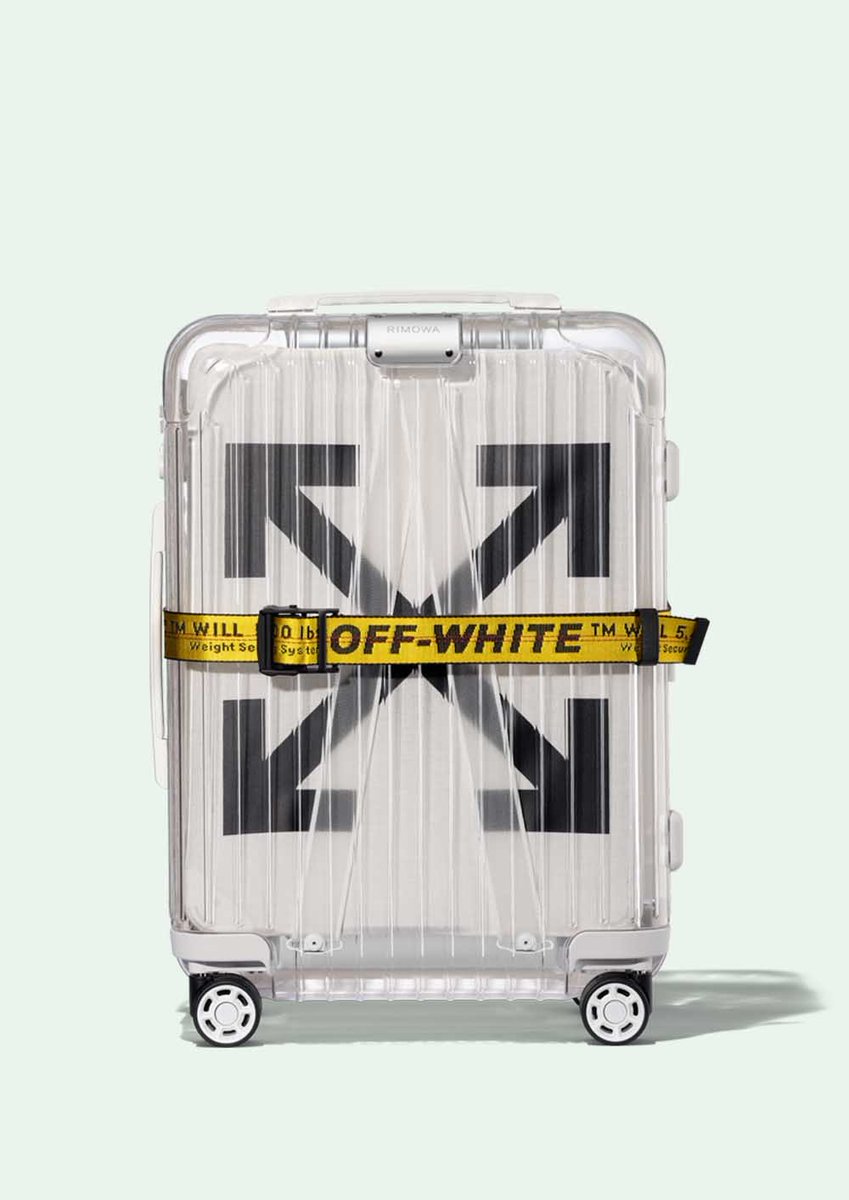 SneakerAssist's tweet photo. Ad: Air Pods look good with this

Off White x Rimowa 'See Through' Suitcase

-> https://t.co/ojPAHZZ5Dk https://t.co/CAfHqU5igq