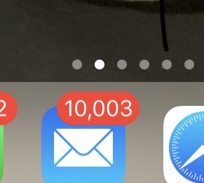 FrezzaScott's tweet image. Reached my goal 10,000 emails to read...