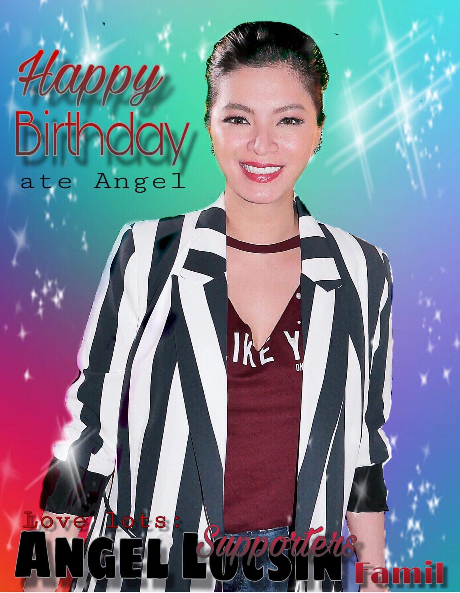 Happy birthday, Queen Angel Locsin! We love you so much,   