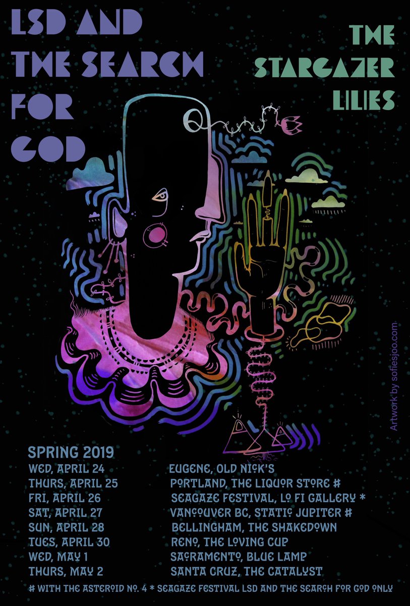 Tour starts this Wednesday. Hope to see you xo