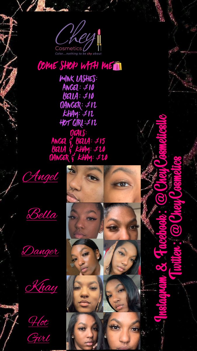 DM me or @CheyCosmetics for orders at #ODU 
#SomethingInTheWater #beachweekend #oduminklashes #odulashes #757minklashes