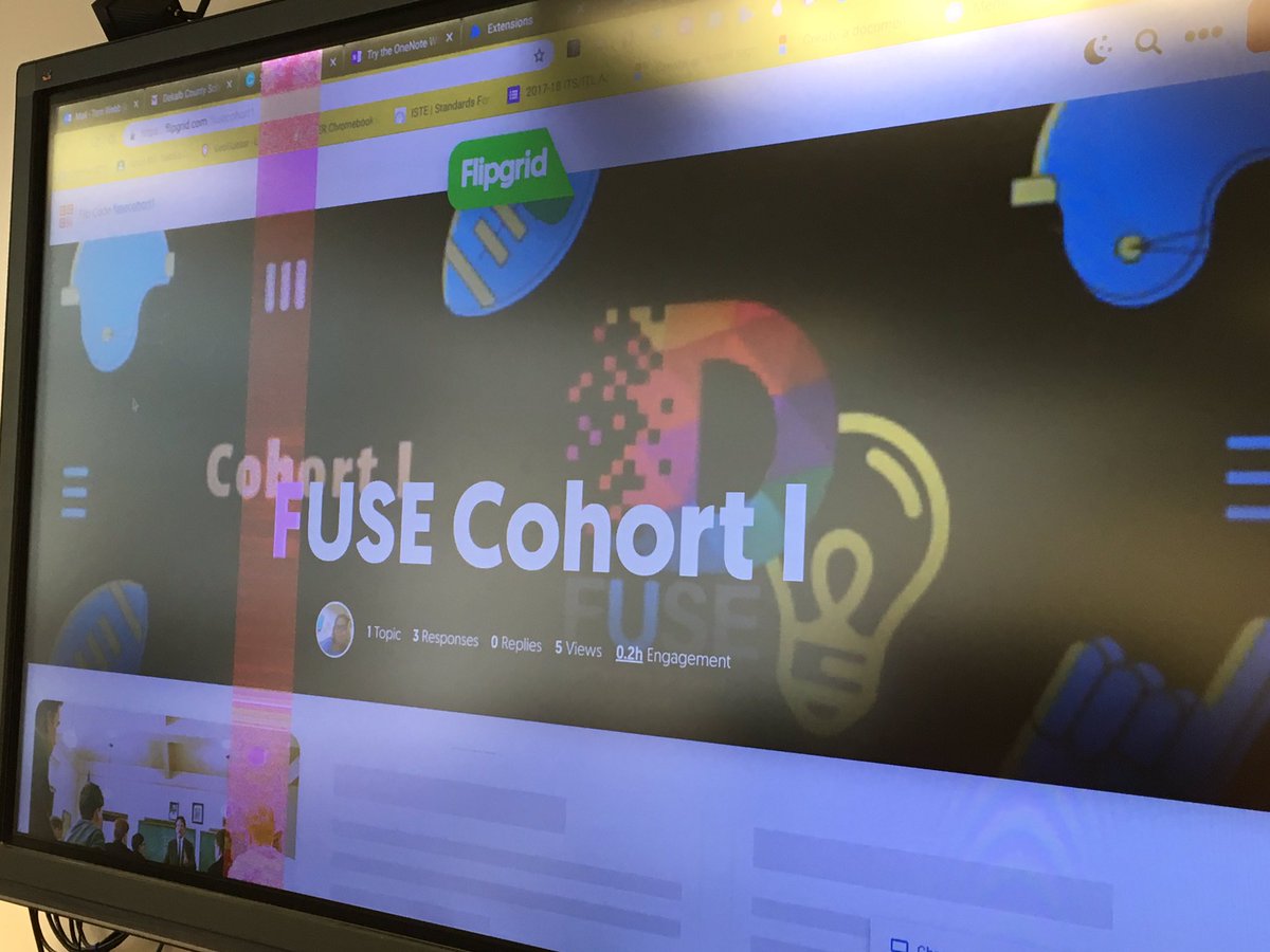DeKalbSchoolsIT's tweet photo. Our #teachers are #DigitalDreamers too - we look forward to sharing more on #DCSDFUSE Cohort 1. Thanks, @ITSDJohnsonDCSD for capturing this #FUSEmoment. https://t.co/BMbkLd6i14
