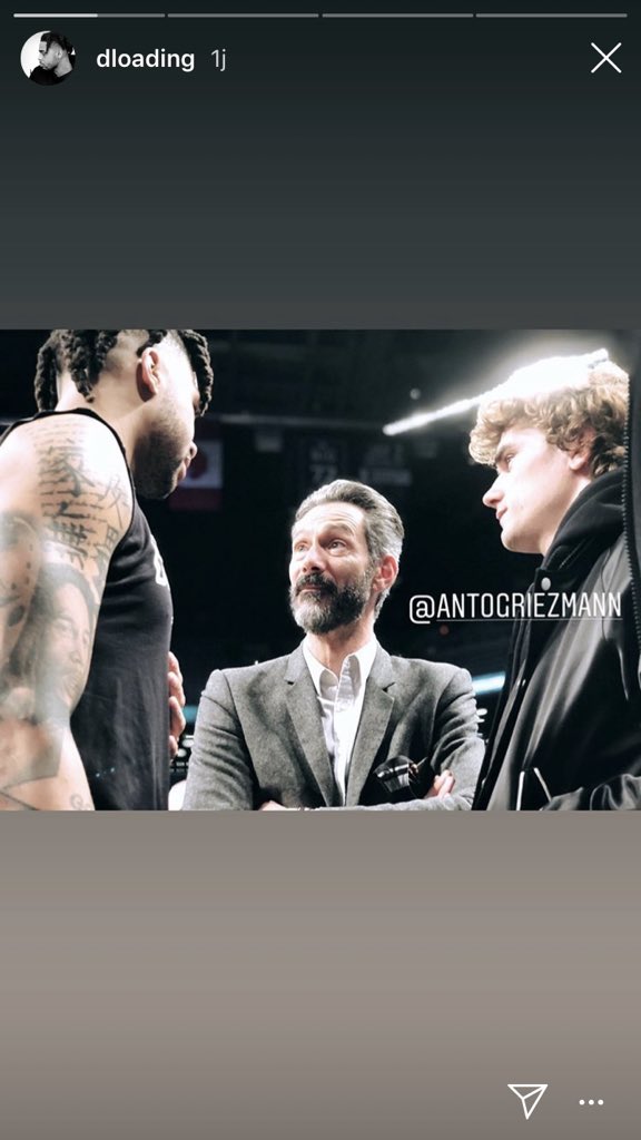 David_78L's tweet photo. @Vanessalemoigne @X2thaV Surtout posté en BG dans la storie de @Dloading  avec @AntoGriezmann  ! 🔥🔥 https://t.co/AQEO5of05R