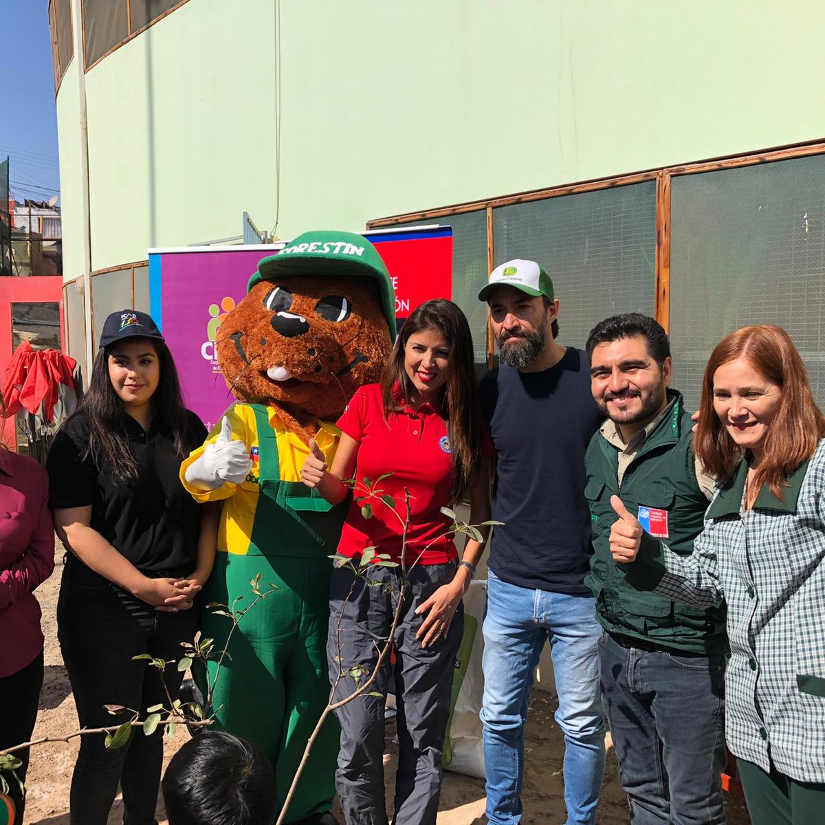 EquipoFCAB's tweet image. En el marco del #DíaDeLaTierra
#EarthDay plantamos 20 árboles frutales y nativos en el jardín infantil Esperanza. Actividad fue acompañada por @cmds_antof y presidenta de su directorio,
@karen_rojov , @CONAFantof y estudiantes de la carrera de RRPP de @AiepAntofa #Antofagasta