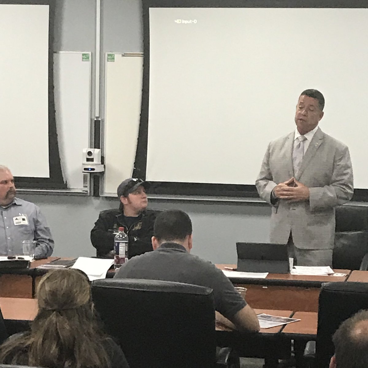 Honored to join our #IAFF3rdDist Brothers &amp; Sisters in Montpelier VT at the State Meeting of the <a href="/PFFV/">Professional Fire Fighters of VT</a>. @IAFFNewsDesk