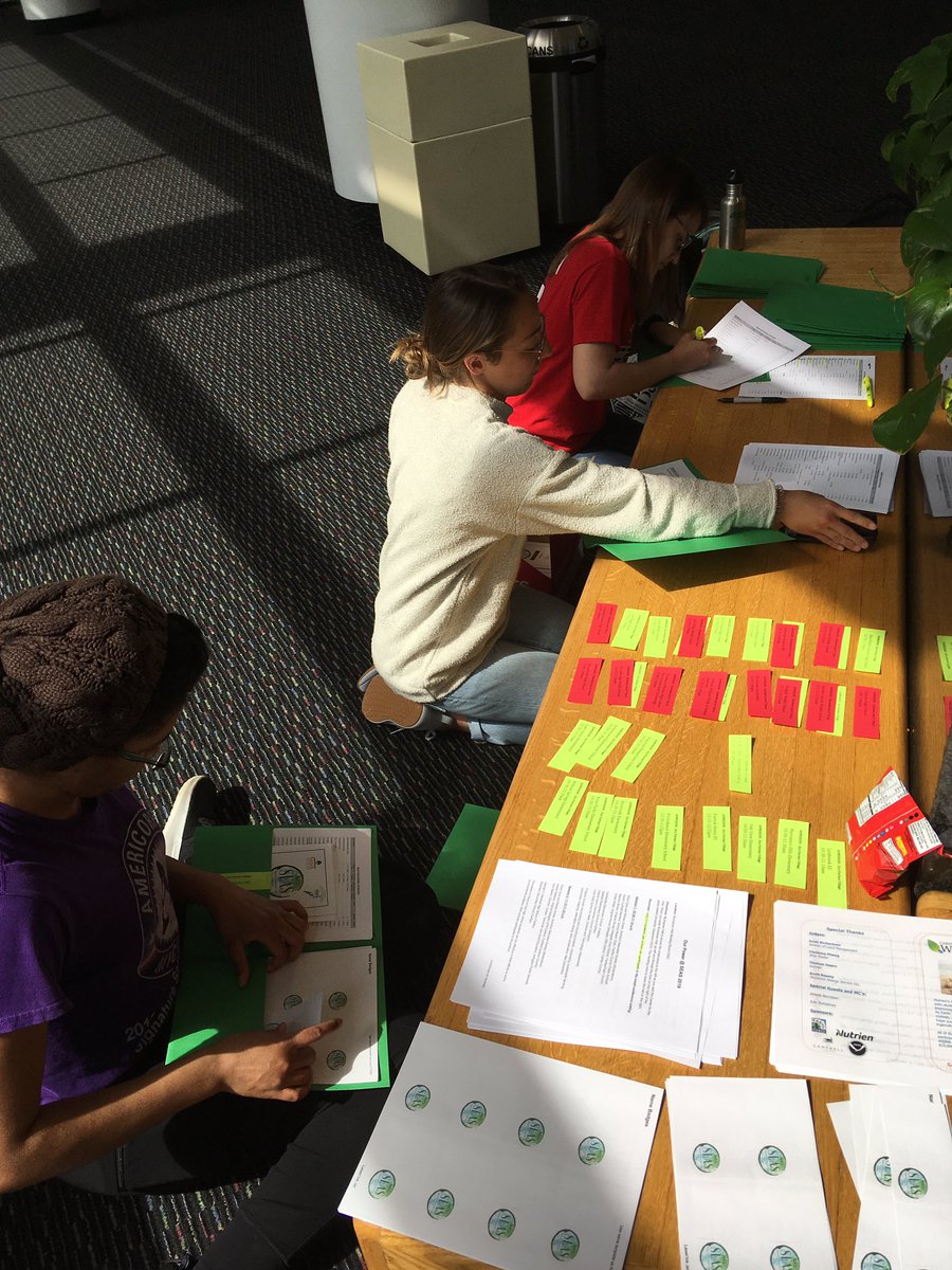 dc_kurt's tweet photo. School packets being assembled — ready for #novaseas19 https://t.co/Szu3V6gHie