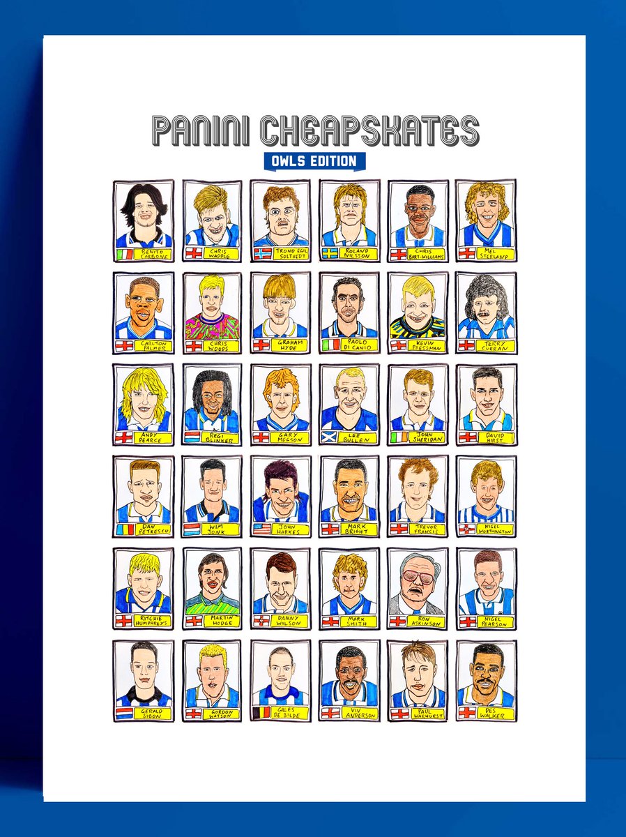 CheapPanini's tweet photo. 🎉COMPETITION TIME🎉

We’re rubbish at drawing, but we haven’t let that stop us drawing 4000 football stickers. If you’d like to win an A3 print of some of our wonky football ‘art’ - just RT!

25 prints to choose from ❤️  

SHOP 👉🏻 https://t.co/TDCXpx7OgI https://t.co/6eKYL25xtB