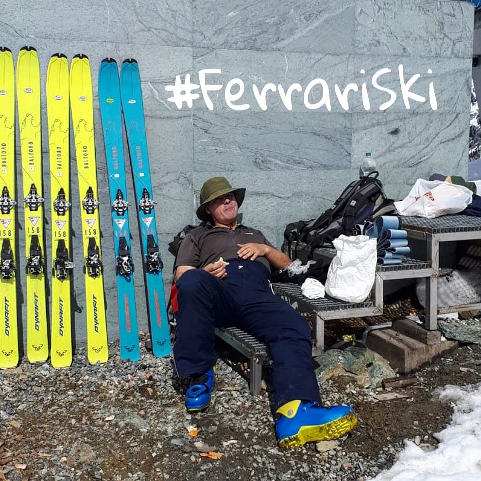 Ferrari_Ski's tweet photo. Relax after climb 😴
#FerrariSki #Rent #skimountaineering #skialp #Valmalenco #Valtellina #Italy #Dynafit #holidays #Relax #scialpinismo https://t.co/fM2fYM1hDj