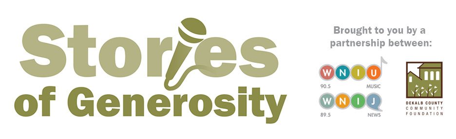 Announcing a new monthly series, Stories of Generosity. The prompt was simple. Each person was asked to define generosity or to share a story of generosity. Thanks for listening! dekalbccf.org/2019/04/09/sto… #StoriesOfGenerosity  #philanthropy <a href="/WNIJNews/">WNIJ</a>